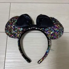 ミニー　カチューシャ　スパンコール