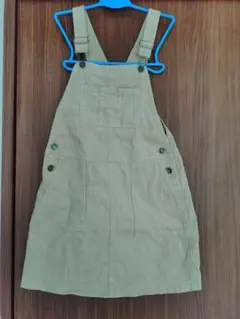 ★ユニクロUNIQLO★コーデュロイジャンバースカート★サイズ140