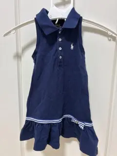 Polo Ralph Lauren ノースリーブワンピース ネイビー EX 10