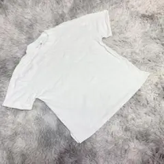 Tシャツ　（М）　半袖　シンプル　無地　ストレッチ　ジェンダーレス　クルーネック