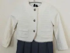 GREEN LABEL RELAXING キッズ 125 ツイードジャケット