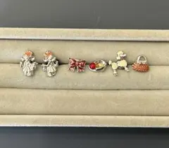 ミニー　ピアスセット