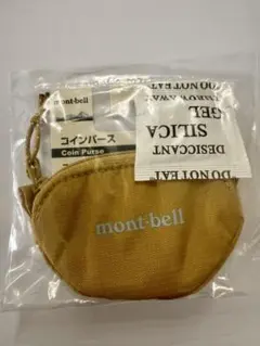 mont-bell モンベル コインパース イエロー　新品未使用