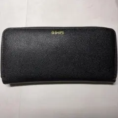 【新品】SHIPS シップス カードたっぷり収納長財布 大容量 ムック本 黒のサムネイル