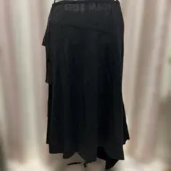 ミラショーン❣️アシンメトリーフレアスカート ひざ丈 バックフリルスタイル❣️のサムネイル