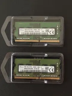 SK hynix ノートPC用メモリ 8GB 2枚セット 合計16GB - メルカリ