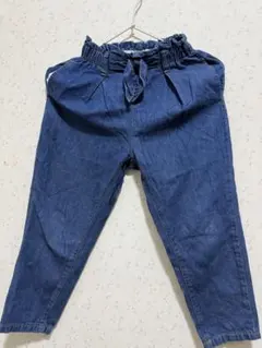 GU 130 デニムブルー ウエストゴムパンツ