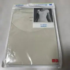 UNIQLO AIRism シームレス Tシャツ M 30 Natural