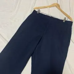 70s 80s usa製　スラックス アメカジ　ネイビー