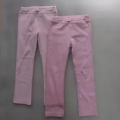 devirock ウルトラストレッチパンツ パープル系 2本セット