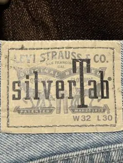 【黄金サイズ】シルバータブLevi's SilverTab BAGGY デニムのサムネイル