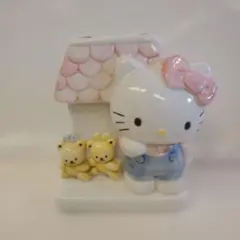 ハローキティ 陶器一輪挿し ハローキティ 花瓶 陶器 フラワーポット インテリア 一輪挿し オブジェ