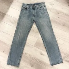 UNIQLO リメイク スタッズ ストレートデニム　ス S-002 W34