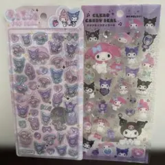 うるちゅる クリアキャンディーシール マイメロ クロミ メロクロ
