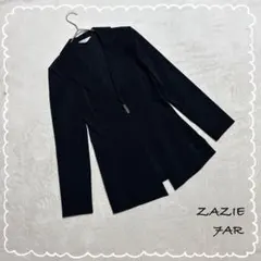 【ZAZIE/ザジ】 テーラードジャケット 黒 7AR 日本製 冠婚葬祭のサムネイル
