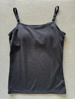 ブラフィールプチキャミソール　140 黒　GU