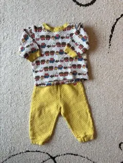 ユニクロ　ミッフィー　キルトパジャマ 90cm