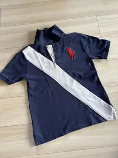 ポロラルフローレンボーイズポロシャツ 10-12（140〜150cm）ネイビー