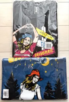 CLUBケツメイシ会員限定　CAMPING GIRL TEE / BLACK CLUBケツメイシ会員限定 CAMPING GIRL TEE / BLACK - メルカリ