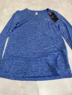 Under Armour ルーズヒートギア ブルー 長袖カットソー SMサイズ