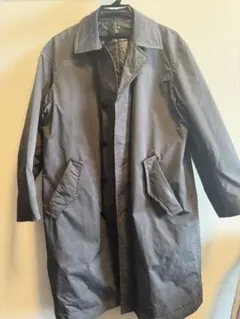 UNIQLO グレー ステンカラーコート +J