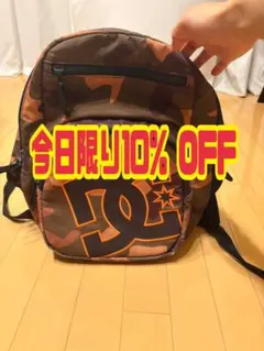 DC SHOES カモフラ柄 バックパック リュックのサムネイル