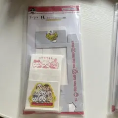 一番くじ ちいかわ　みんなでラーメン　ステーショナリー　メモスタンド