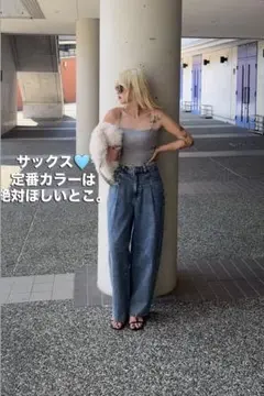 新品未使用　p___chiiiii しまむらシーズンリーズン　国産デニムコクーン