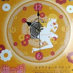 物語シリーズ クリアウォールクロック 忍野忍のサムネイル