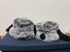 スヌーピーファー帽子　2個ペアセット（ユニバ）バラ売りも可