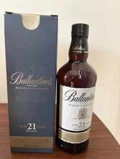Ballantine's 21年 ブレンデッドスコッチウイスキー 箱付き - メルカリ