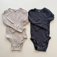 H&M リブ ボディスーツ 長袖のサムネイル