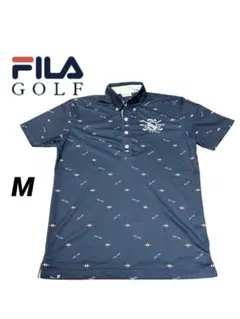 FILA GOLF ネイビー Mサイズ ポロシャツ