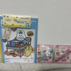 可哀想に！ 一番くじ H賞 G賞 んぽちゃむ きみまろ ノート ヘアクリップ