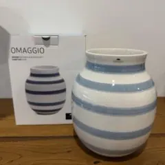 Kahler オマジオ フラワーベース ミディアム ライトブルー 花瓶のサムネイル