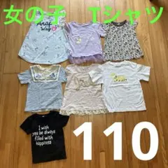 女の子　Tシャツ 半袖　110 110cm ANAP UNIQLO JILL