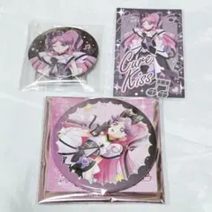 【匿名配送】プリキュア　タワレコカフェ　キュアキッス　フォト風カード　缶バッジ