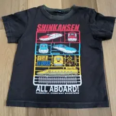 新幹線デザイン Tシャツ 110サイズのサムネイル
