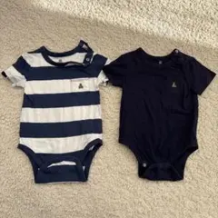 baby GAPロンパース2枚セット 12-18ヶ月