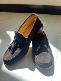希少 Paraboot パラブーツ スエード タッセルローファー フランス買付のサムネイル