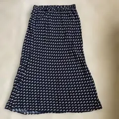 GAP ドット柄 ロングスカート XXS