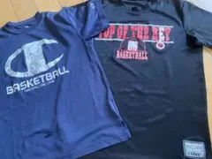 チャンピオンS& BIKE Mバスケットボール Tシャツ 2枚セット