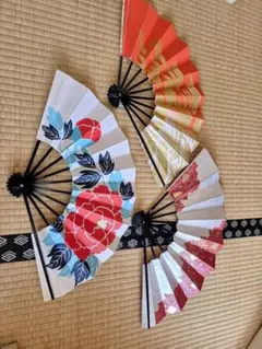 日本舞踊 小道具 中啓 手拭い 道成寺 本舞台 - メルカリ