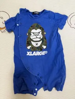 XLARGE 青いロンパース 80サイズ