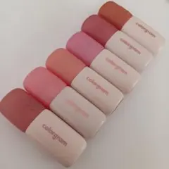 か*め様 colorgram ヌーディーブラーティント　6色セット　使いかけ