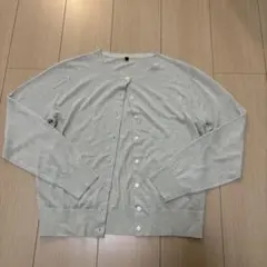 ラメシアーカーディガン　ミントグリーン