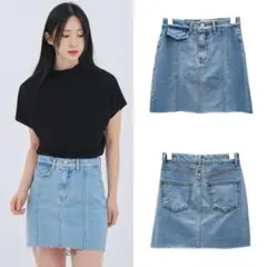 〈新品〉DHOLIC　デニムスカート