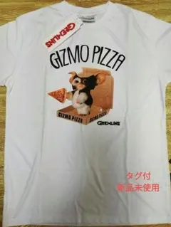 新品タグ付き　グレムリン　ギズモ　ピザ　Tシャツ　М　GIZMO　ホワイト　白のサムネイル