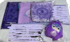 星導ショウ happy pack 巾着 ハンカチ もこもこポーチ