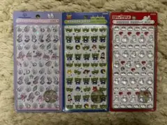 ボンボンドロップシール mini ディズニー 3枚セット　正規品